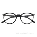 new design round transparent acetate eyeglasses frames,women men clear eyewear acetate optical glasses frames